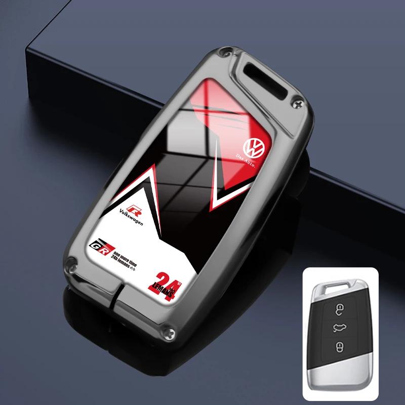 

VW GTI GOLF 2026 Hot For VW VOLKSWAGEN 3 Buttons Car Smart Key Case Cover Protector Shell for VW Volkswagen Magotan GTE Passat B
