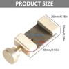 Y3NA Steel Ruler Positioning Block Ruler Limiters Measuring MarkingGauges Carpentry