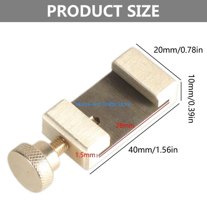 Y3NA Steel Ruler Positioning Block Ruler Limiters Measuring MarkingGauges Carpentry