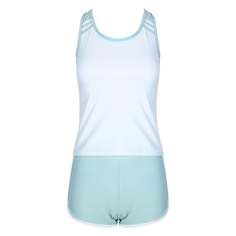 Konservativer ärmelloser Übergrößen-Badeanzug für Damen - Bauchabdeckung und schlankmachendes Design, ideal für heiße Quellen