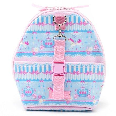 FARBENFROHER BONBON-STIL Becher Dicke Babyflasche Gehend Hergestellt aus Spitze Tüll und B2203900 Beutel, Beutel, Draußen, Japan, Karussell (Hellblau)