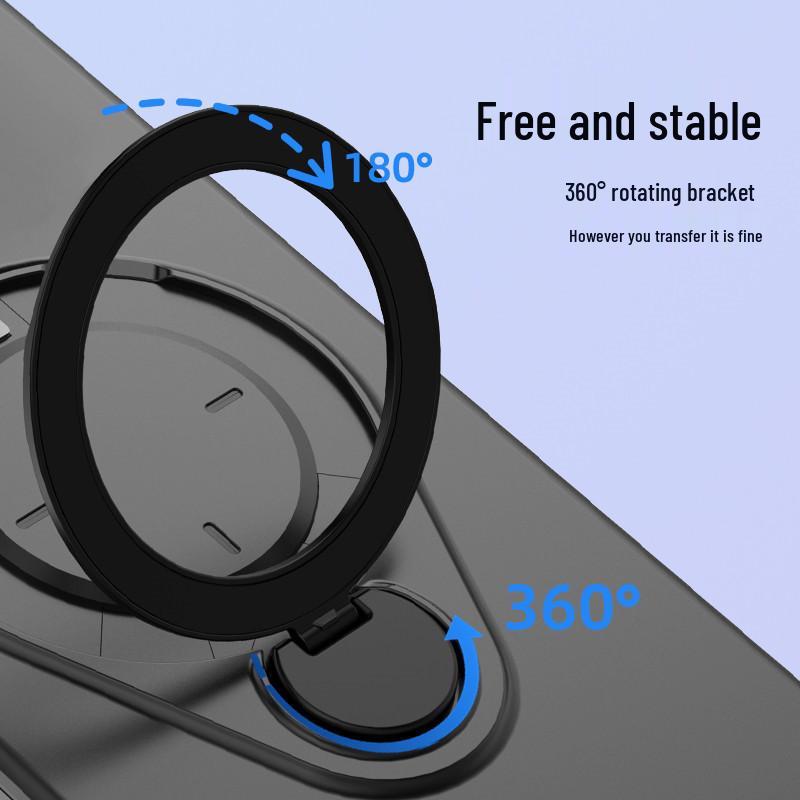 Samsung S26 Ultra 360 Ring Shield Soft Protective Case - Anti-Fall, Car Ring Compatible