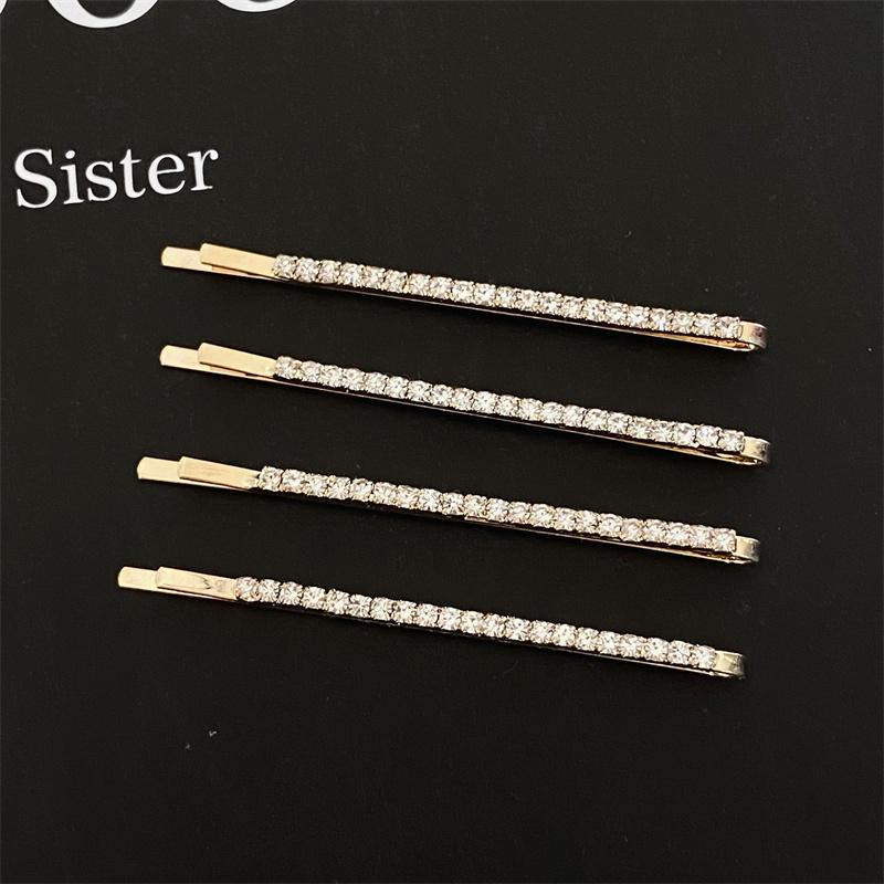 Bling Křišťálové Sponky do Vlasů Set Kamínkové Květiny Boční Pinetky Sladké Elegantní Pinetky Vlásenka Ženy Vlasové Doplňky