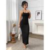 Sexy and Alluring Dress, Slim-fitting and Figure-flattering, Peach-butt Camisole Dress, High-end Women's Summer Long Dress