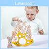 Wooden Balance Blocks For Kids With Mouse And Cheese Theme For Eyehand Coordination Development