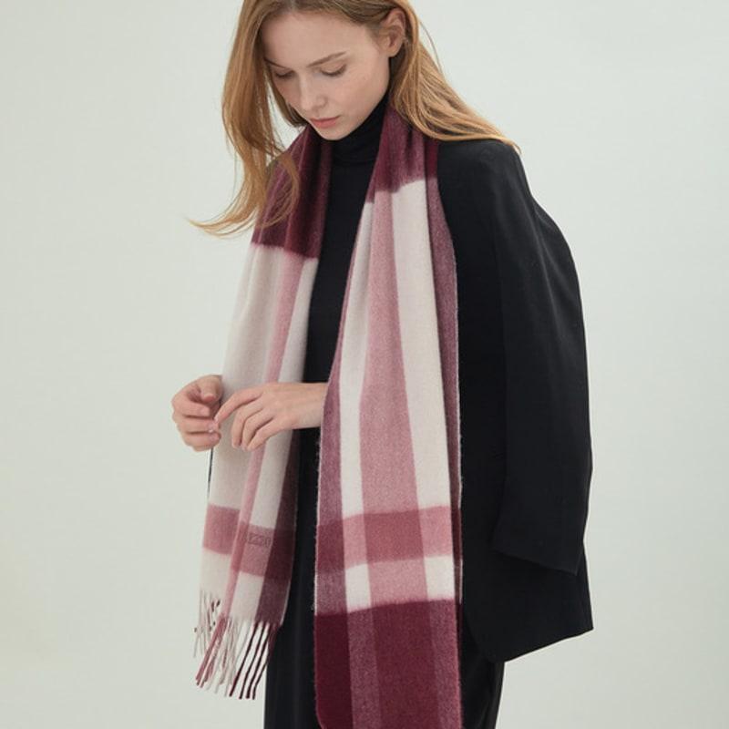 PREZZO 100% Cashmere Premium Muffler RAFFINE (6 colors)