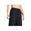 Under Armour Solid High-Waisted Sports Woven Casual Pants Men Pants Black 1382895-001