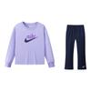 Girls' 2-Piece Long-Sleeve T-Shirt & Flared Pants Set