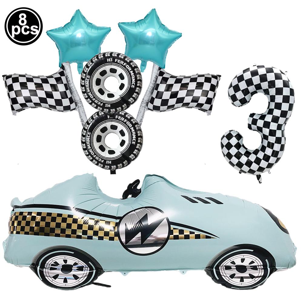Two Fast Theme Disposable Tablecloth Racing Car Birthday Party Supplies Kids 2nd Birthday Party Decorations