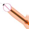 Sonido Uretral de Silicona de 3 Tamaños Insertor de Pene Estimulación Dilatador Castidad Catéter Tapón Hueco para Pene con Tapón Juguete Sexual para Hombres
