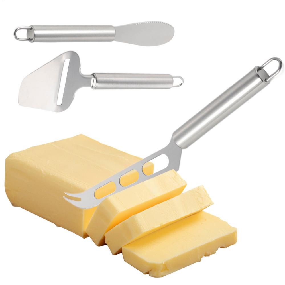 Cheese Slicers 3X Multi-functional Cheese Tool Heavy-Duty Rust-Proof Kitchen Gadgets Multi-purpose Non-slip Grip Kitchen