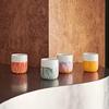 [Officially Imported] Royal Copenhagen Fluted Contrast Mug (Handleless) 380ml Marble Warm Ochre Orange 1073131