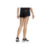 Adidas Neo Solid Color Fitness Shorts Women Shorts Black HF7322
