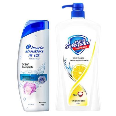 Head & Shoulders Anti-Dandruff Shampoo & Safeguard Shower Gel Bundle