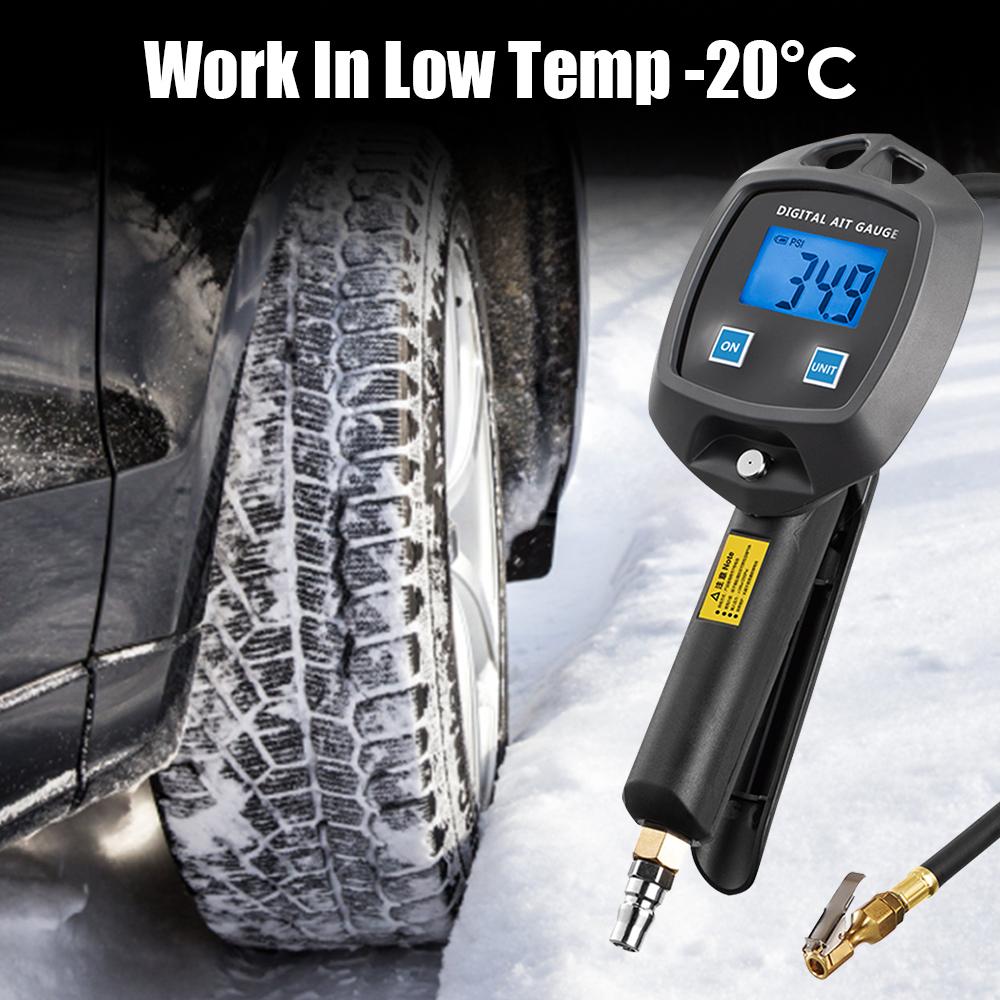 Digital Display Tire Pressure Gauge Auto Accessories High-precision Monitoring Inflation Universal Car Tire ManometroTire Pressure Monitoring Systems