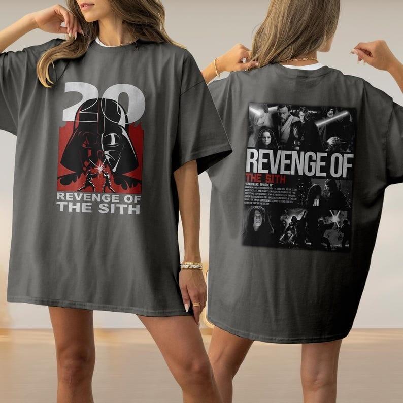 Revenge Of The Sith Star wars 20th Anniversary Shirt Anakin Skywalker Unisex XXXL