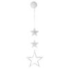 Curtain Garland Star Lamp LED Hanging Lamp 2024 Christmas Sucker Light  Holiday Wedding Party