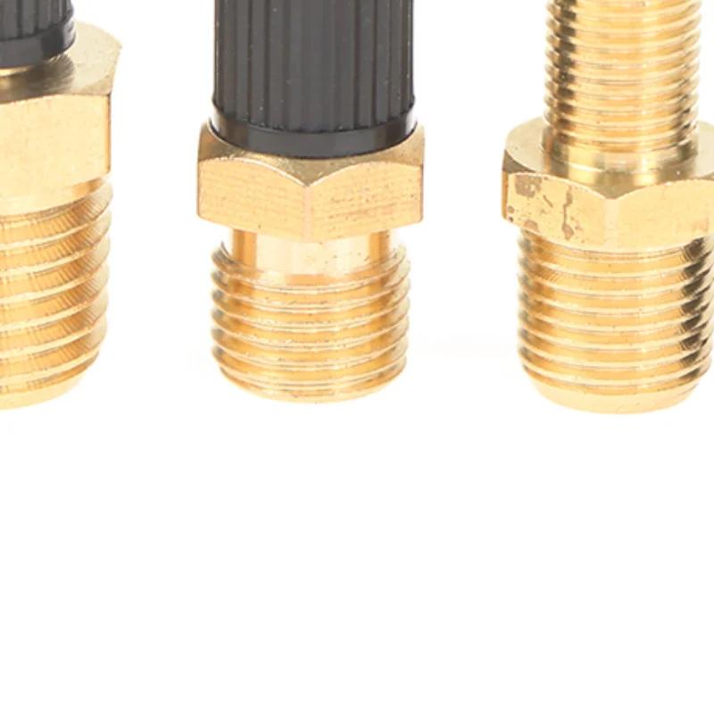 1 Stück Kfz-Reifenventileinsatz Motorrad Vakuumreifen Gewindeventil Reifendrucküberwachung Kupferventil