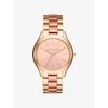 Slim Runway Two-Tone Watch MK3493