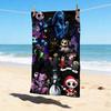 Nightmare Before Christmas Stylish Digital Printing Beach Towel Quick Drying Absorbent Blanket For Beach Pool Gym Travel Christmas Gift C9211507