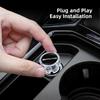 Car Cigarette Lighter Dust Cover Dustproof Cap Plug For Mercedes Benz AMG A B C E G CLA W211 W203 W204 W210 W124 C200 C230 C260