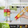 Yuhong Transparent Anti-Mold Waterproof Silicone Sealant for Kitchen, Bathroom, Window, Door, and Toilet.