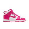 Womens Dunk High 'Pink Prime' (women's Sizes) White / Pink Prime Skateboard Shoes DD1869 110