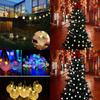 Beautifully Bright Outdoor Solar Powered 30 Led String Light For Yard And Landscape Decor