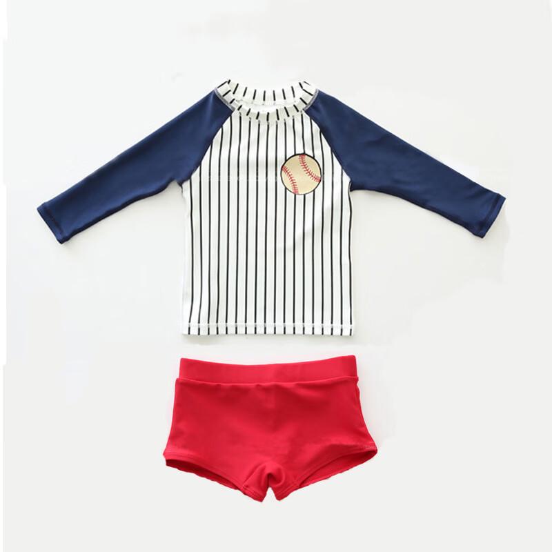 Fashion Girls Sun Protection Two-Piece Swimsuit
