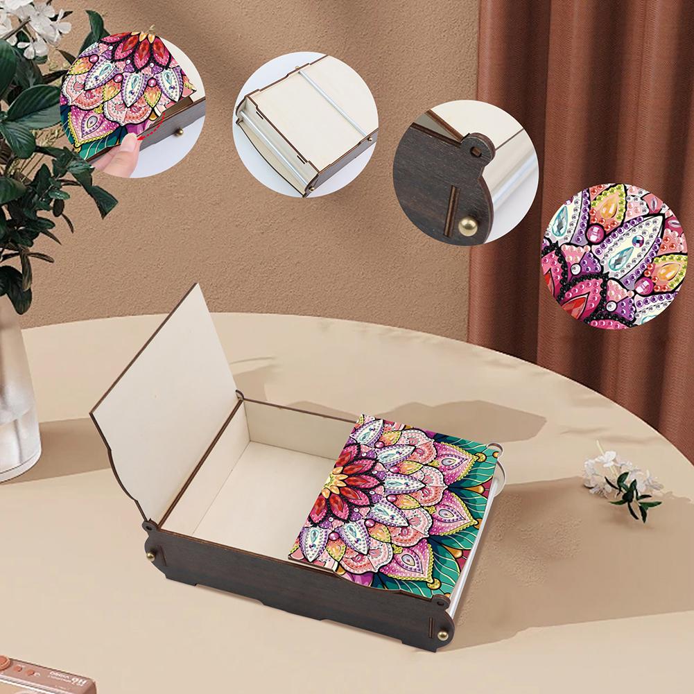 Diamond Painting Storage Box Ring Organizer Case DIY Diamond Painting Kit DIY 5D Diamond Painting Jewelry Box for Women