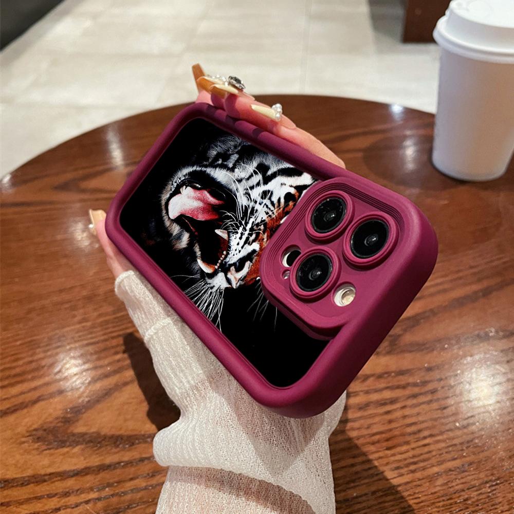 

LZ30 Tiger Lion Cat силиконовый чехол для телефона Samsung A15 A35 S24 S23 Ultra S22 S21 Plus S20 FE A05 A06 A54 A55 A53 A14 M15 противоударный задний чехол Samsung M23 5G