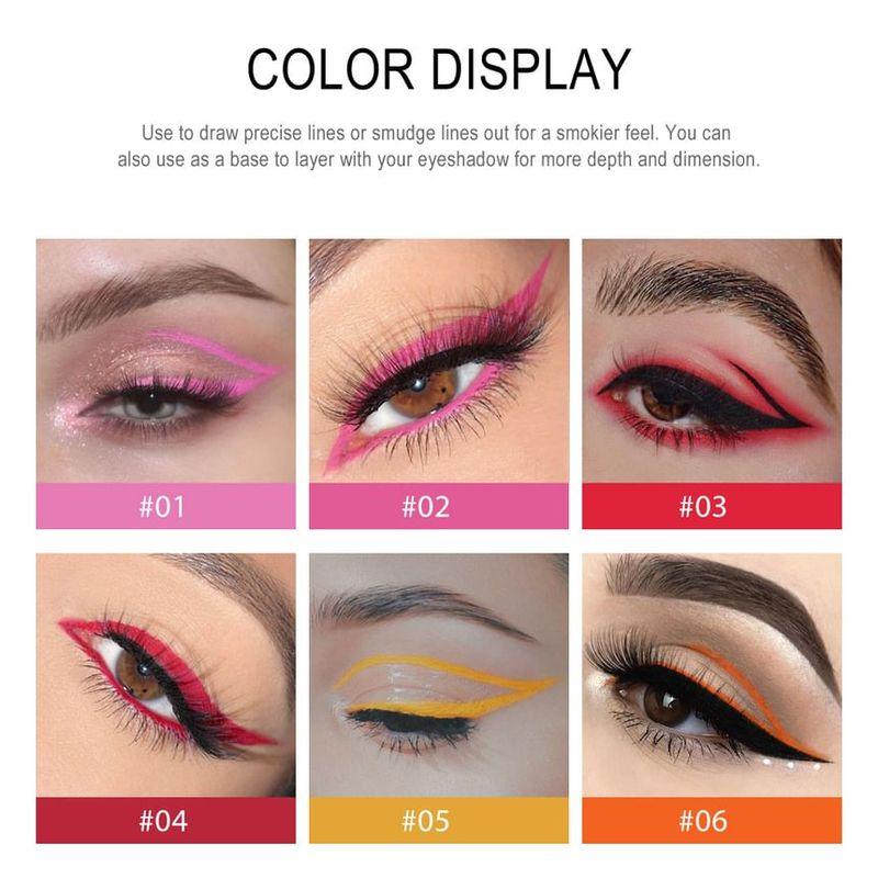 HANDAIYAN - Waterproof Matte Gel Eyeliner - 10 Colors
