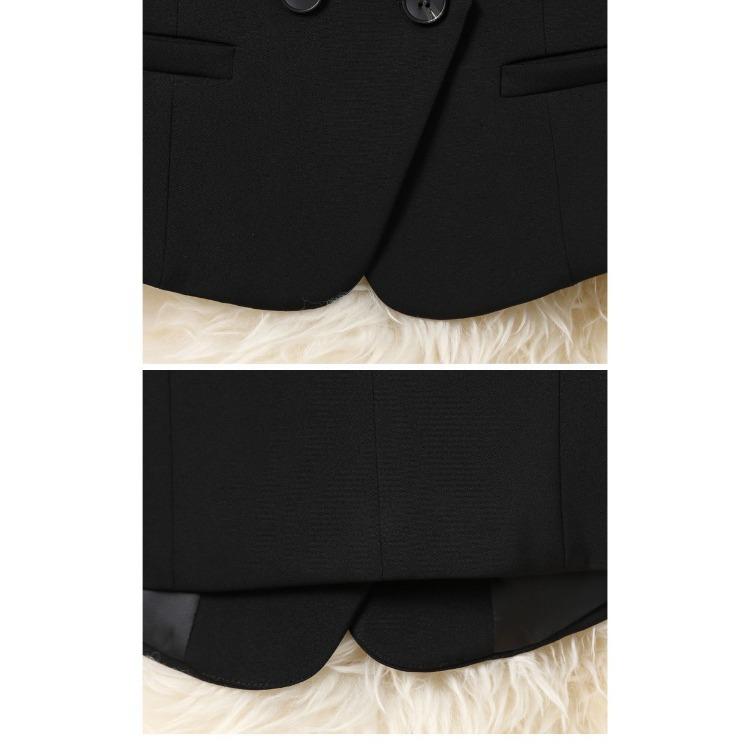 Chic Korean Style Ladies' Short Suit Vest, Autumn and Spring Basic Tank Top, Sleeveless Waistcoat Outer Garment