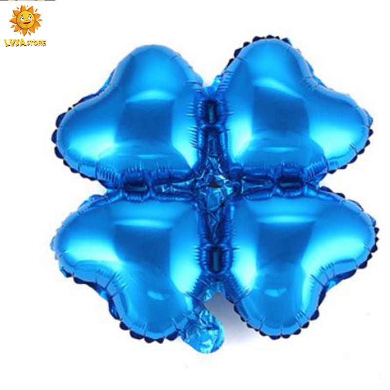 Four-leaf Clover Aluminum Foil Balloons for Wedding Decoration Birthday Party Arch Balloon Anniversary Opening Ceremony