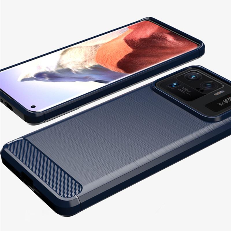 For Xiaomi Mi11 Ultra Mi11ultra Mi 11ultra Soft Silicone Case Back Cover for Xiaomi 11 Ultra 11ultra Shockproof Matte Cases