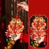Fu Word Spring Festival Pendant Wind Chimes New Year Decorations Fashion Good Luck Ornaments  Home