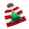 LED Light-Up Knitted Christmas Hat for Adults & Kids - Festive Party Accessory