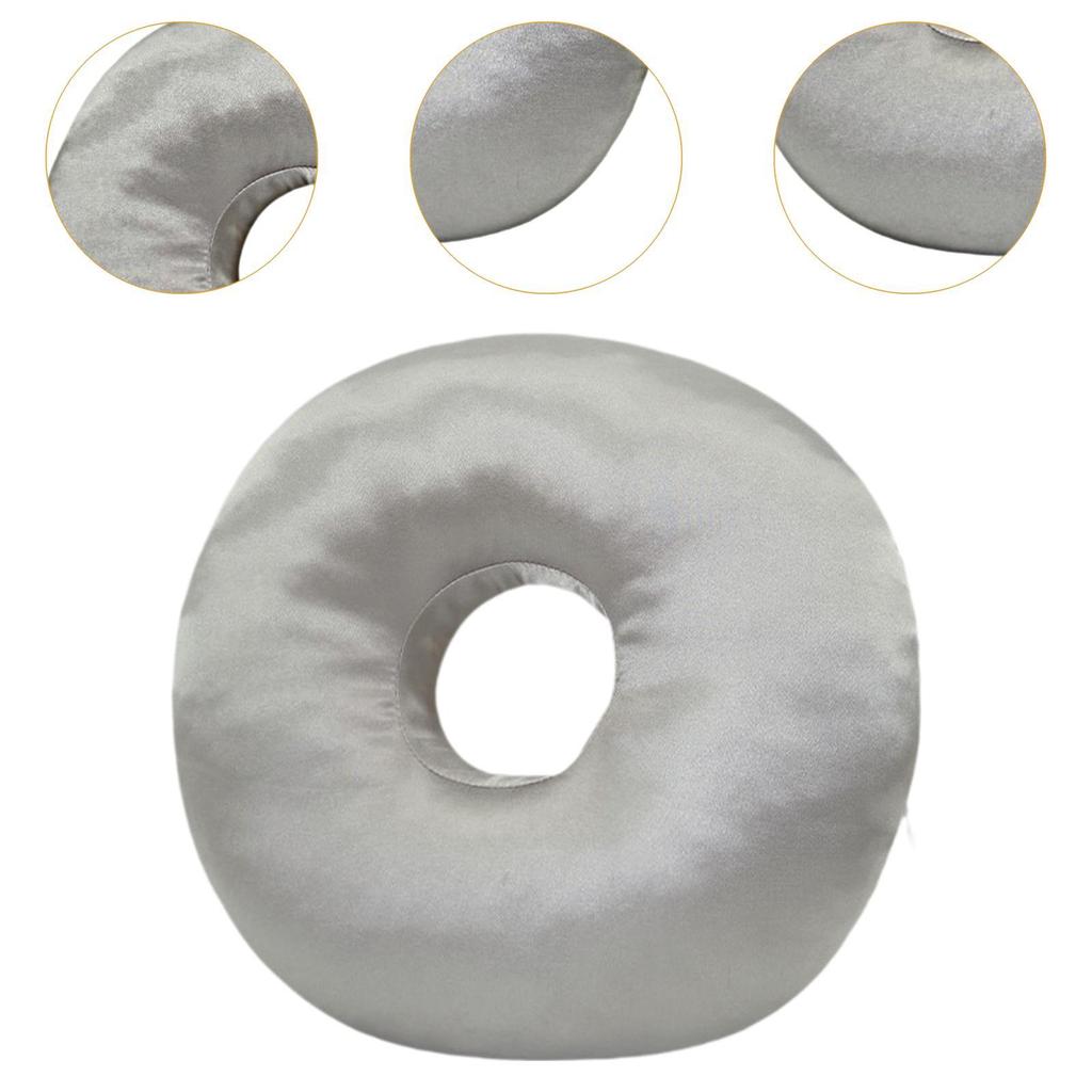 Ear Piercing Pillow Donut Shaped Washable Comfortable Breathable Invisible