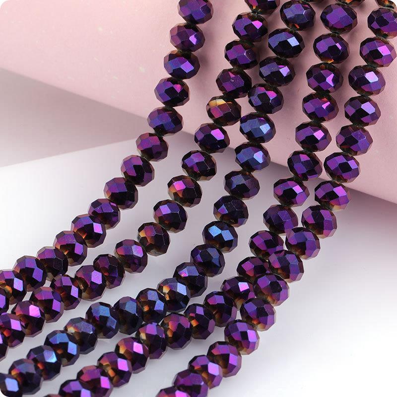 Small Beads Natural Stone Beads Tourmaline Sapphir 2/3mm Section Loose Beads for Jewelry Making Necklace DIY Bracelet