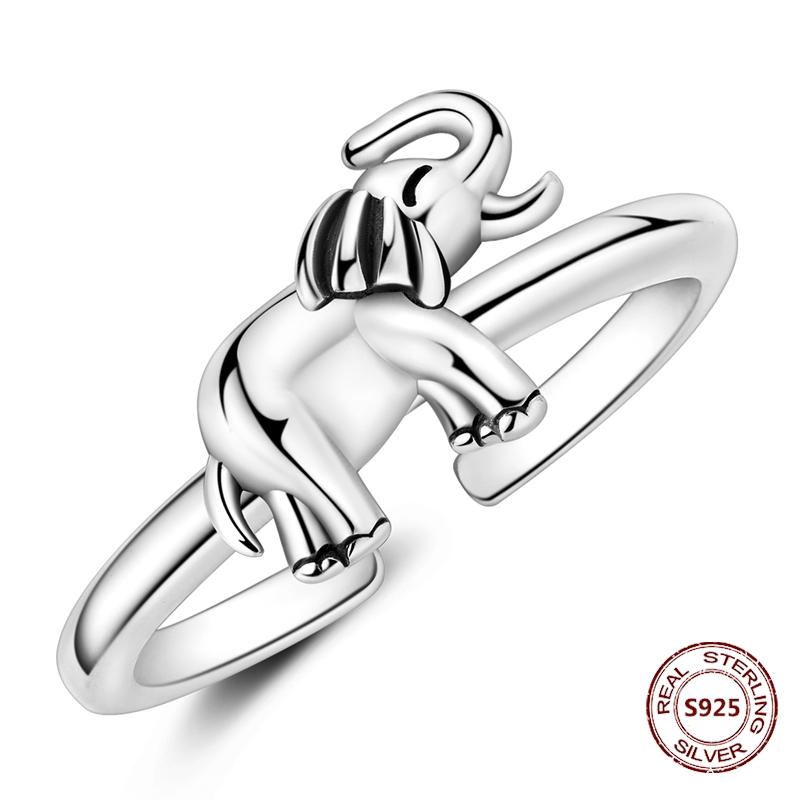 Blue Eyes Adjustable Ring Copper Authentic Elephant Turtle Lotus Infinity Love Open Rings Ideal For Women Wedding Jewellery
