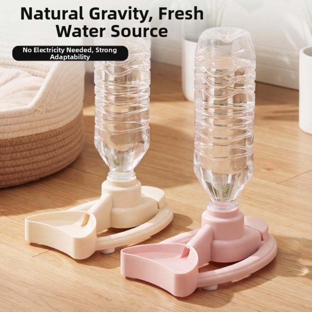 Stable Base Cat Drinking Machine Large Capacity Pet Drinking Station Cat Water Bowl Holder  Travel