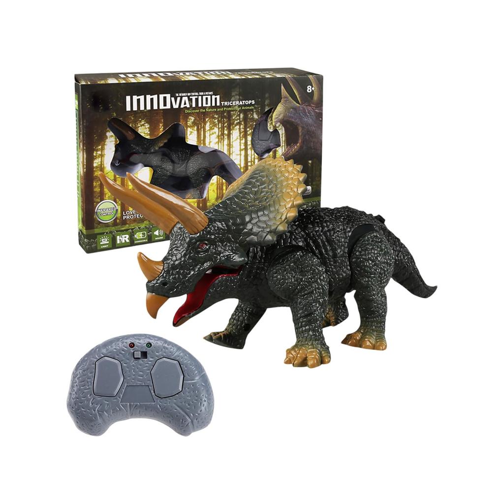 Infrared Electric Remote Control Dinosaur  Electric Simulation Lizard Trick Animal Toys