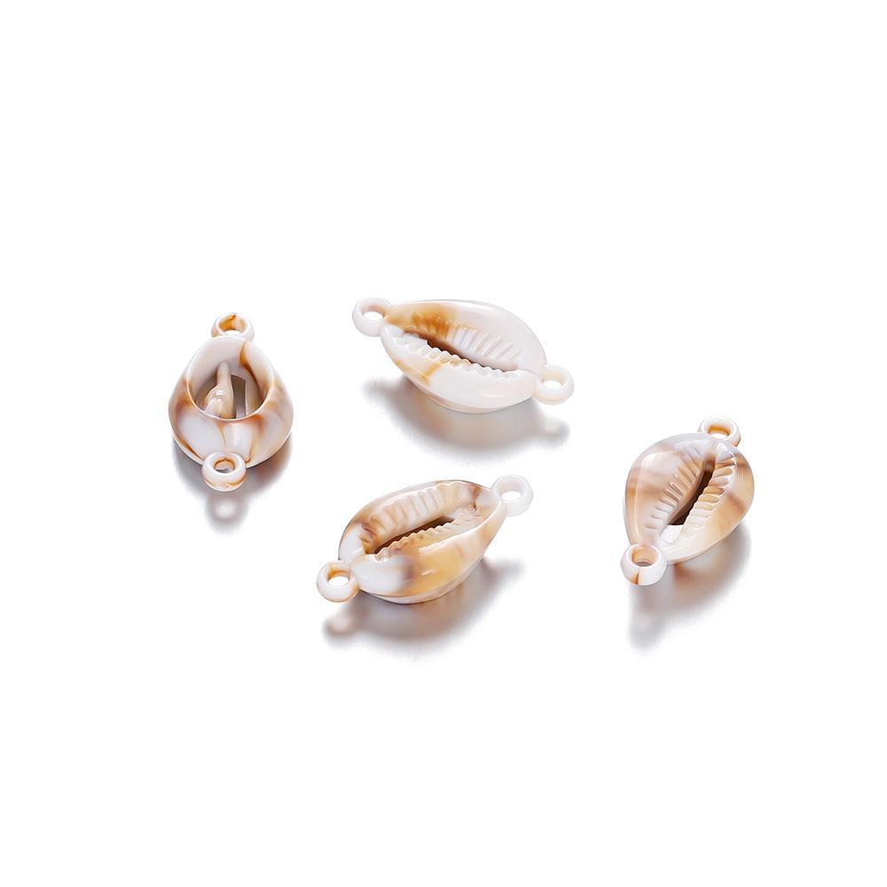 10/20Pcs/Lot Mix Acrylic Shell Conch Starfish Charm Pendants for DIY Women Earring Bracelet Necklace Jewelry Making Accessories