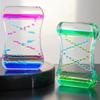 Liquid Timer Colorful Spiral Oil Hourg&lass With Floating Bubbles Visual Sensory Toy For Kids & Adults, Home, Office Desk Decor
