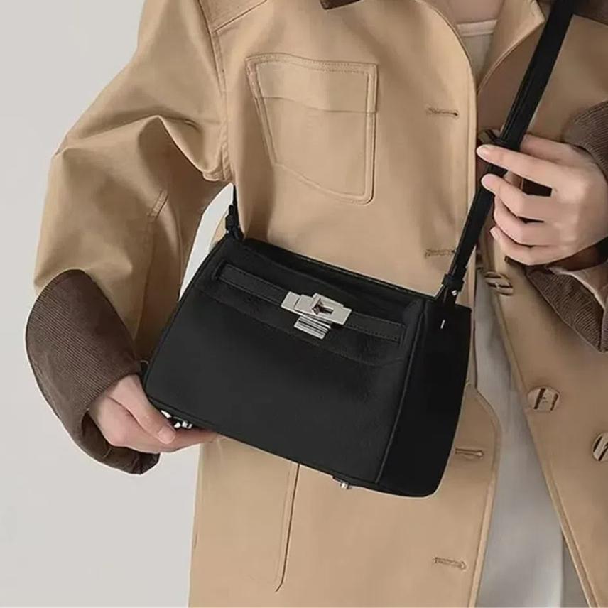 Bag Factory Niche Female Small Square Bag Commuter Hundred Underarm Bag Senior Sense Shoulder Diagonal Cross Tote Bag