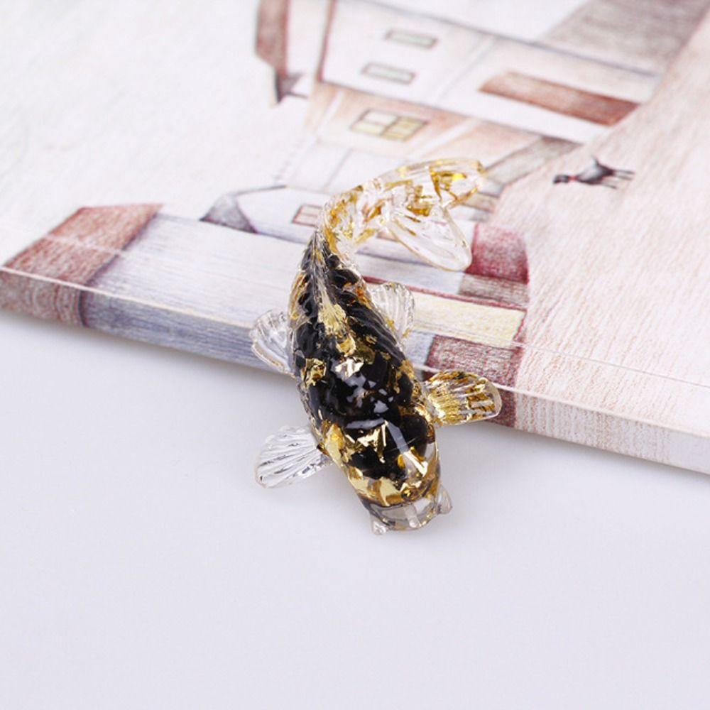 Natural Crystal Resin Crafts Wedding Accessories Artificial Fish Car Pendant Fish Ornaments