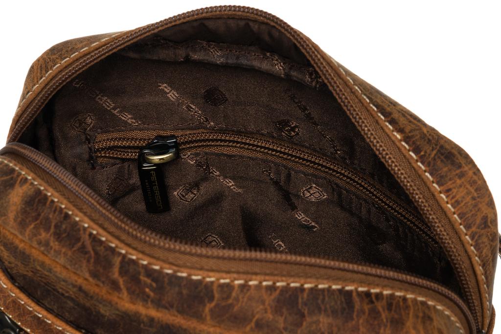 PTN PR-99-TMH-5962 Tan Leather Bag