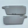Osłona przeciwsłoneczna do Honda Civic 7 Lewa Prawa Sedan 2001-2002-2003-2004-2005 Szara 2 szt.