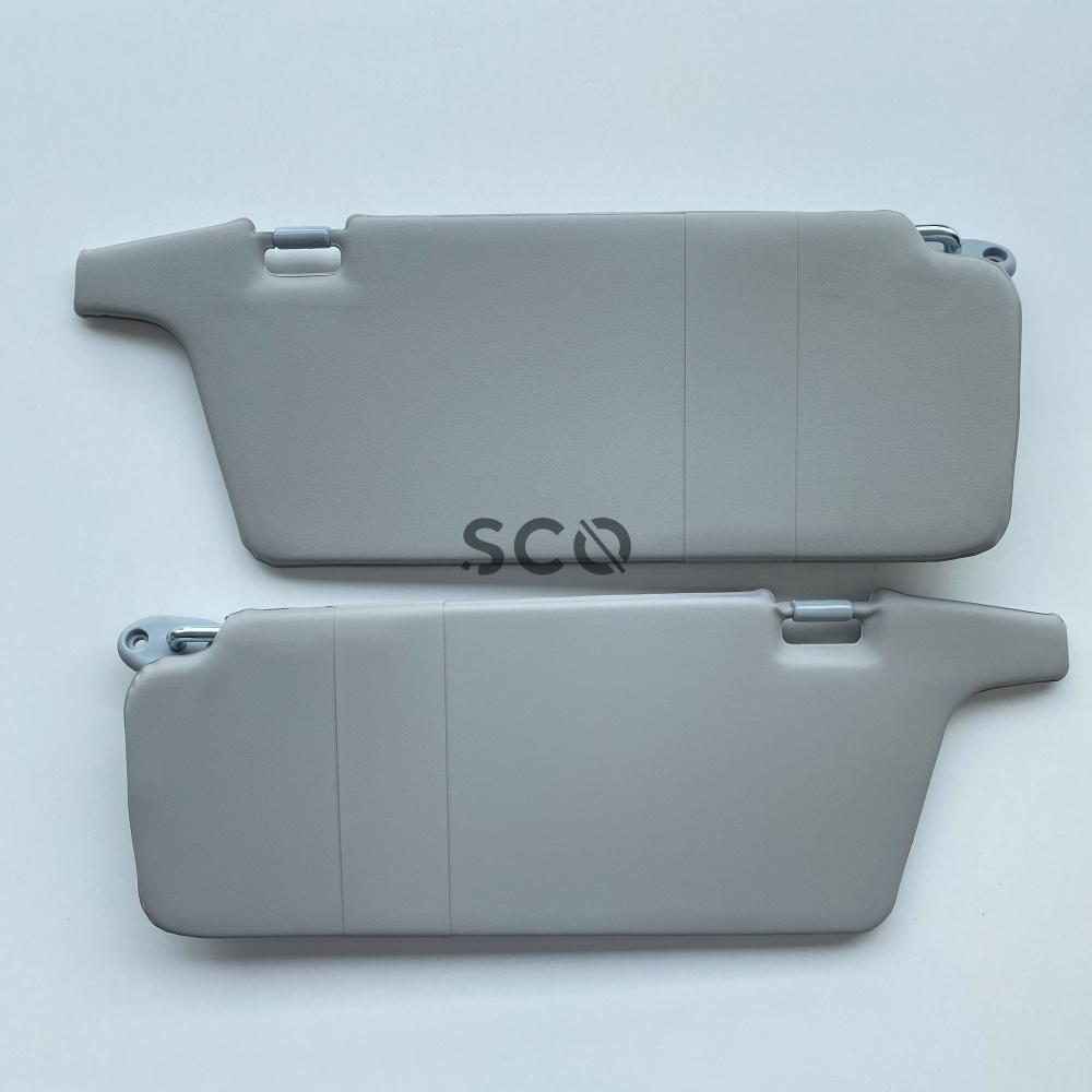 Osłona przeciwsłoneczna do Honda Civic 7 Lewa Prawa Sedan 2001-2002-2003-2004-2005 Szara 2 szt.