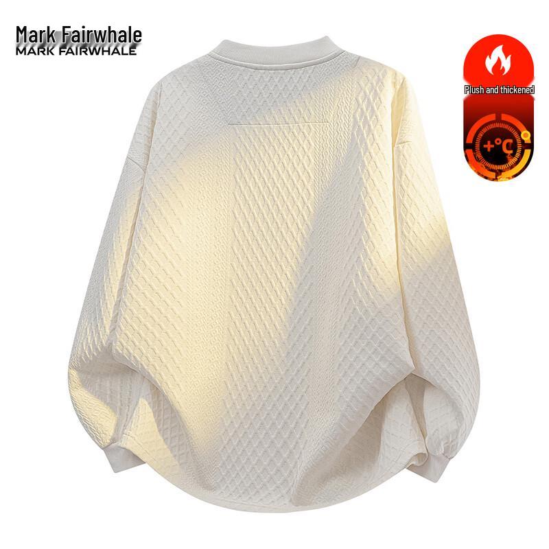 Mark Fairwhale Men's Casual Crewneck Sweatshirt